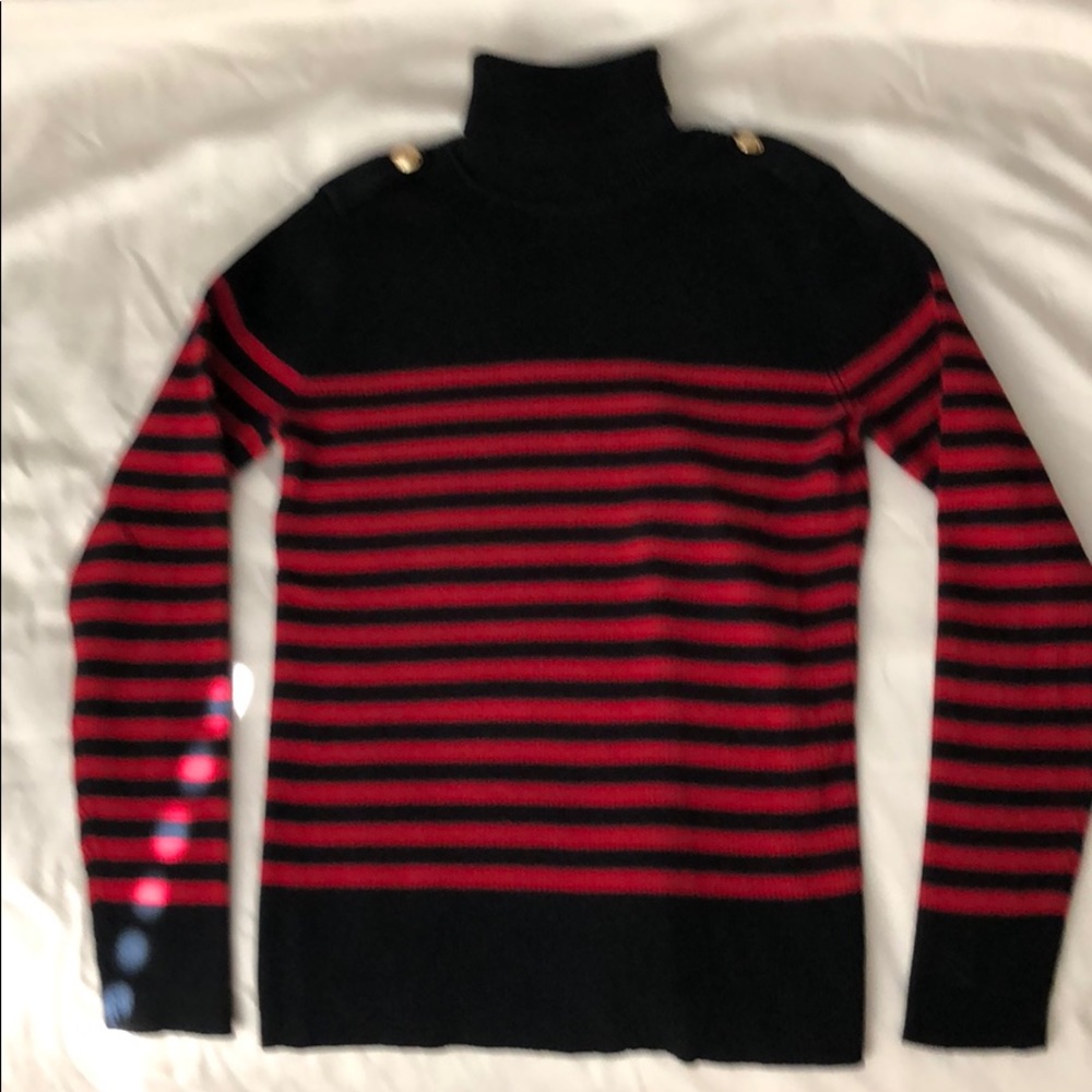 Lauren Ralph Lauren colorful cotton top.